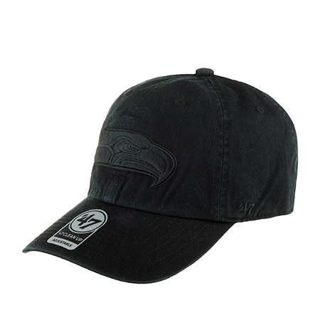 Бейсболка 47 BRAND арт. F-RGW28GWS-BKBK Seattle Seahawks NFL (черный)