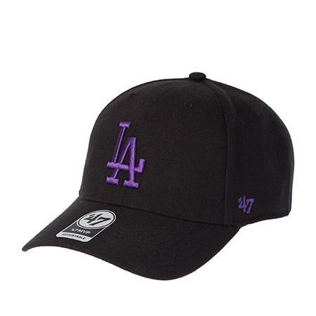 Бейсболка 47 BRAND арт. B-MVPSP12WBP-BKP Los Angeles Dodgers MLB (черный)