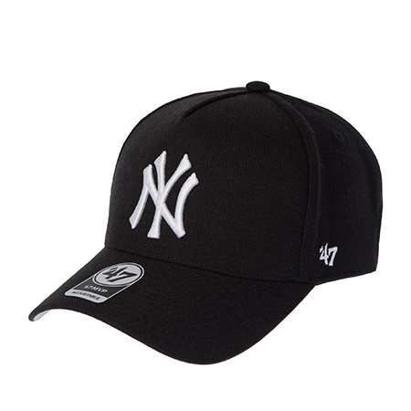 Бейсболка 47 BRAND арт. B-REPDT17WBP-BKE New York Yankees MLB (черный)