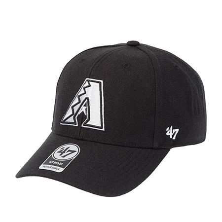 Бейсболка 47 BRAND арт. BCPTN-MVP29WBV-BKW Arizona Diamondbacks MLB (черный)