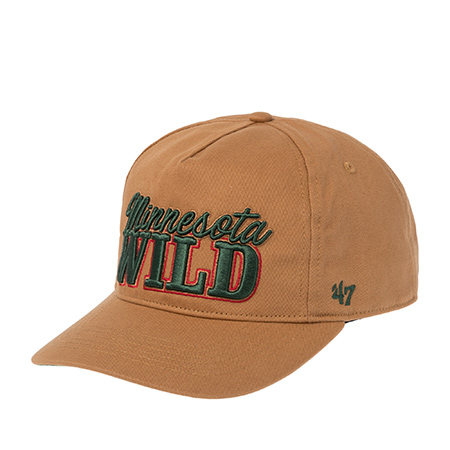 Бейсболка 47 BRAND арт. H-BRNES29GWP-QL Minessota Wild NHL (светло-коричневый)