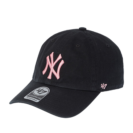 Бейсболка 47 BRAND арт. B-RGW17GWSNL-BKP New York Yankees MLB (black pink)
