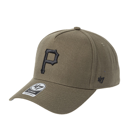 Бейсболка 47 BRAND арт. B-REPDT20WBP-SWA Pittsburgh Pirates MLB (оливковый)