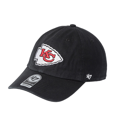 Бейсболка 47 BRAND арт. F-RGW16GWS-BK Kansas City Chiefs NFL (черный)