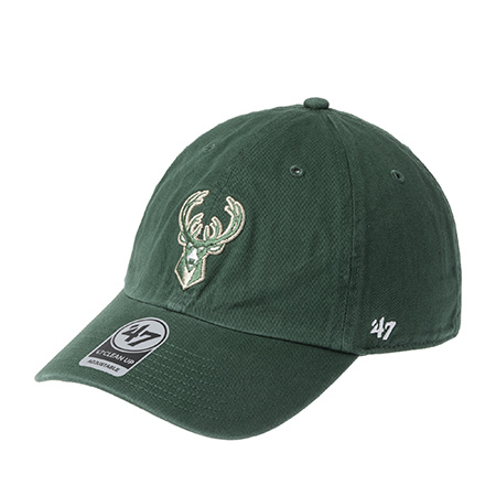 Бейсболка 47 BRAND арт. K-RGW13GWS-DGE Milwaukee Bucks NBA (темно-зеленый)