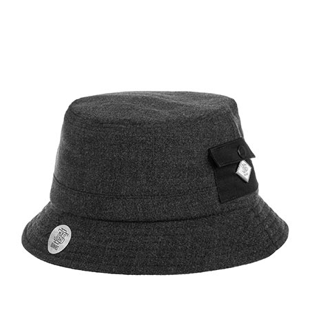 Панама DJINNS арт. Bucket Hat WoolMelange (черный)