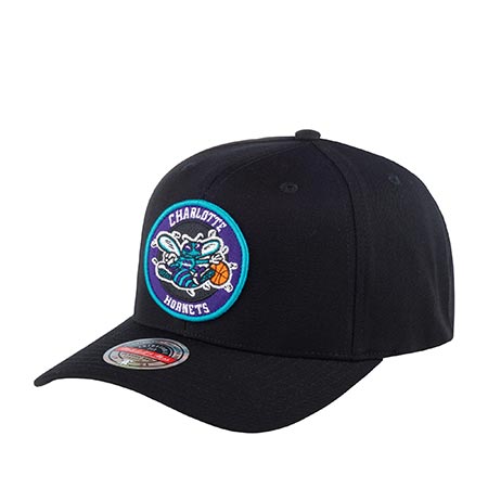 Бейсболка MITCHELL NESS арт. 6HSSFH21HW007-CHOBLCK Charlotte Hornets NBA (черный)