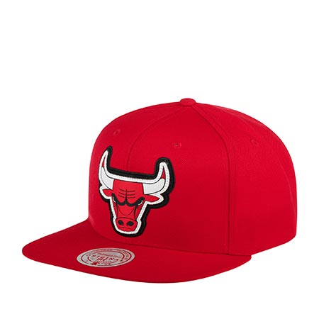Бейсболка MITCHELL NESS арт. 6HSSMM19490-CBURED1 Chicago Bulls NBA (красный)