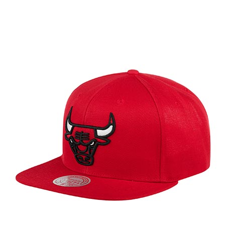 Бейсболка MITCHELL NESS арт. 6HSSSH21228-CBURED1 Chicago Bulls NBA (красный)
