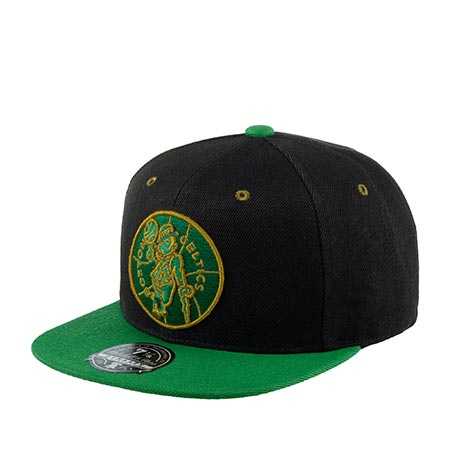 Бейсболка MITCHELL NESS арт. 6HSFRI20095-BCEBKGN Boston Celtics NBA (черный / зеленый)