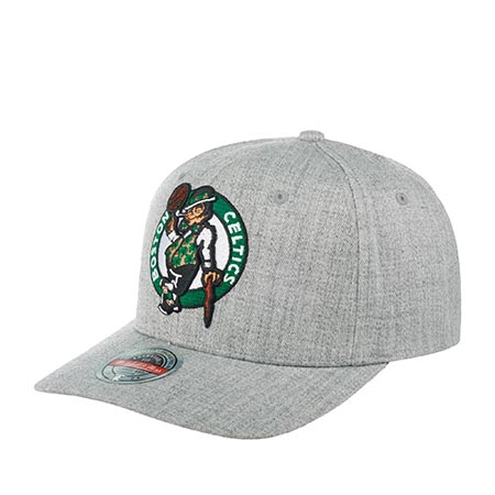 Бейсболка MITCHELL NESS арт. HHSS3273-BCEYYPPPGYHT Boston Celtics NBA (светло-серый)