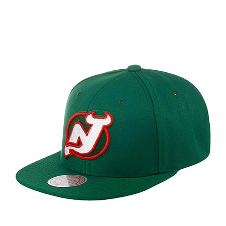 Бейсболка MITCHELL NESS арт. 6HSSDX22015-NJDGREN New Jersey Devils NHL (зеленый)