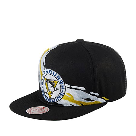 Бейсболка MITCHELL NESS арт. 6HSSSH22087-PPEBLCK Pittsburgh Penguins NHL (черный)