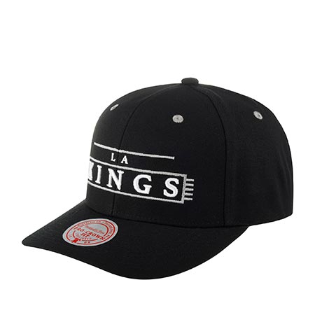 Бейсболка MITCHELL NESS арт. HHSS5372-LAKYYPPPBLCK Los Angeles Kings NHL (черный)