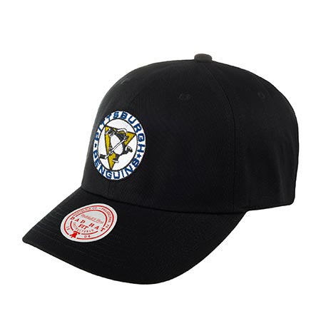 Бейсболка MITCHELL NESS арт. HLUX5369-PPEYYPPPBLCK Pittsburgh Penguins NHL (черный)