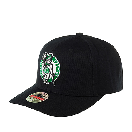 Бейсболка MITCHELL NESS арт. HHSSINTL1265-BCEBLCK Boston Celtics NBA (черный)