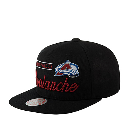 Бейсболка MITCHELL NESS арт. 6HSSLD21213-CAVBLCK Colorado Avalanche NHL (черный)