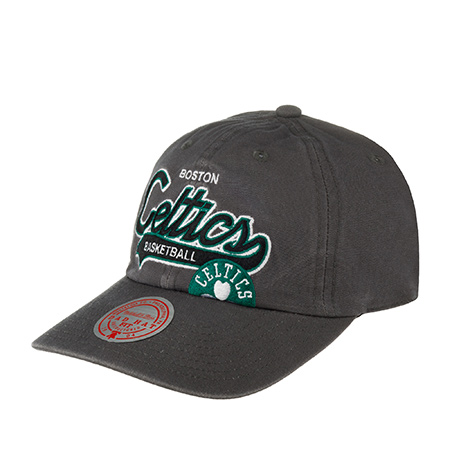 Бейсболка MITCHELL NESS арт. HLUO1193-BCEYYPPPGREY Boston Celtics NBA (серый)