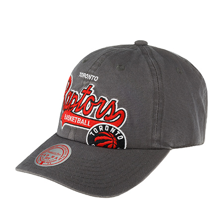 Бейсболка MITCHELL NESS арт. HLUO1193-TRAYYPPPGREY Toronto Raptors NBA (серый)