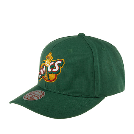 Бейсболка MITCHELL NESS арт. HP8012-SSUGREEN Seattle Supersonics NBA (зеленый)