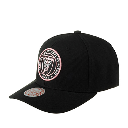 Бейсболка MITCHELL NESS арт. HP8446-IMCBLCK Miami CF MLS (черный)