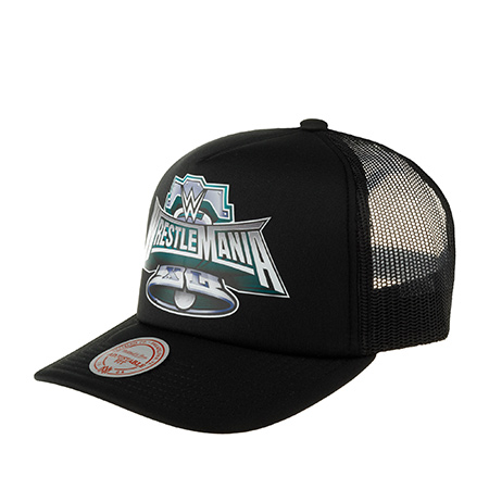 Бейсболка MITCHELL NESS арт. HT8315-WRTBLCK Wrestlemania WWE (черный)