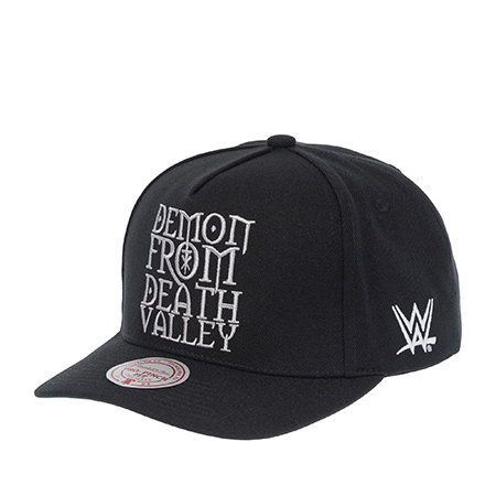 Бейсболка MITCHELL NESS арт. HP13232-TTTBLCK Undertaker Statement Pro WWE (черный)