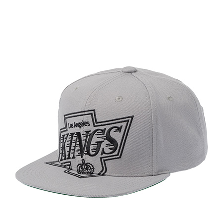 Бейсболка MITCHELL NESS арт. HS10519-LAKGREY Los Angeles Kings NHL (серый)