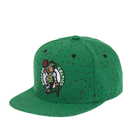 Бейсболка MITCHELL NESS арт. HS11479-BCEGREN Boston Celtics NBA (зеленый)