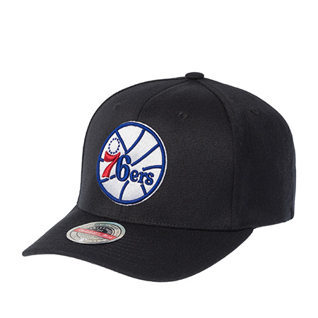 Бейсболка MITCHELL NESS арт. HHSSINTL1265-P76BLCK Philadelphia 76Ers NBA (black)