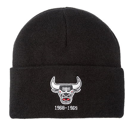 Шапка MITCHELL NESS арт. INTL534-CHIBUL-BLK Chicago Bulls NBA (черный)