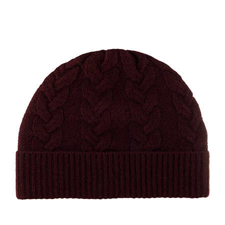 Шапка AMANDA CHRISTENSEN арт. 450013 BEANIE (бордовый)