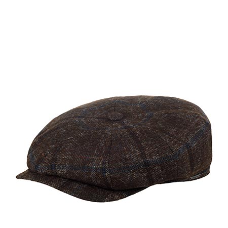 Кепка WIGENS арт. 101980 NEWSBOY RETRO CAP (темно-коричневый)