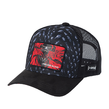 Бейсболка CAPSLAB арт. CL/GOT/1/CT/BLO Game of Throne Fire and Blood (black)