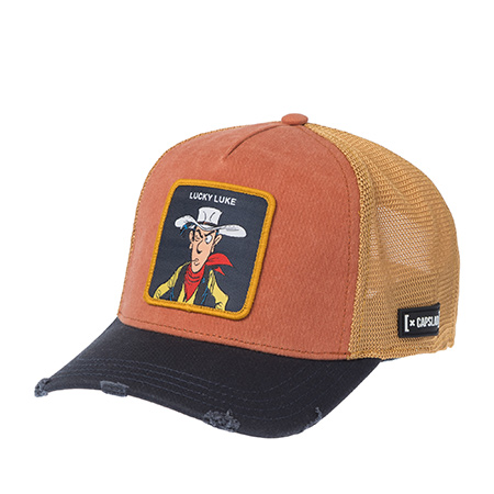 Бейсболка CAPSLAB арт. CL/LCK2/1/PCT/LOB Dargaud Lucky Luke (peach)