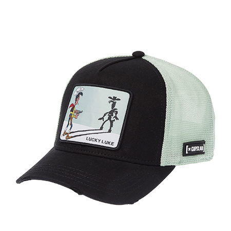 Бейсболка CAPSLAB арт. CL/LCK3/1/PCT/FLUB Dargaud Lucky Luke (черный)