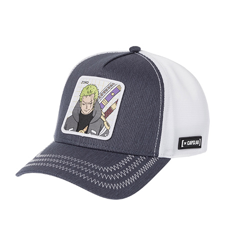 Бейсболка CAPSLAB арт. CL/OP7/1/PCT/ZORB One Piece Zoro (серый)