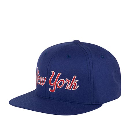 Бейсболка HOOD арт. 100-MWL005-NY066-RL New York III (синий / красный)