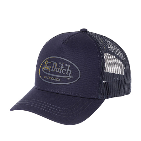 Бейсболка VON DUTCH арт. VD/1/CB/LOG/18  (темно-синий)