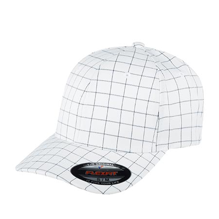 Бейсболка FLEXFIT арт. 9277 (белый / темно-синий)