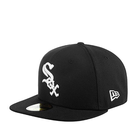 Бейсболка NEW ERA арт. 12572845 Chicago White Socks MLB (черный)