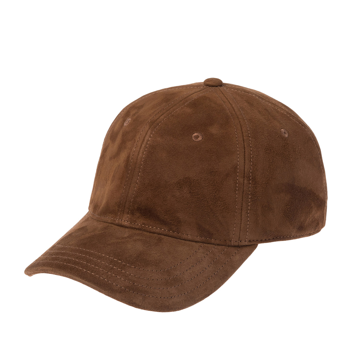Бейсболка STETSON арт. 7717401 BASEBALL CAP GOAT SUEDE (коньячный)