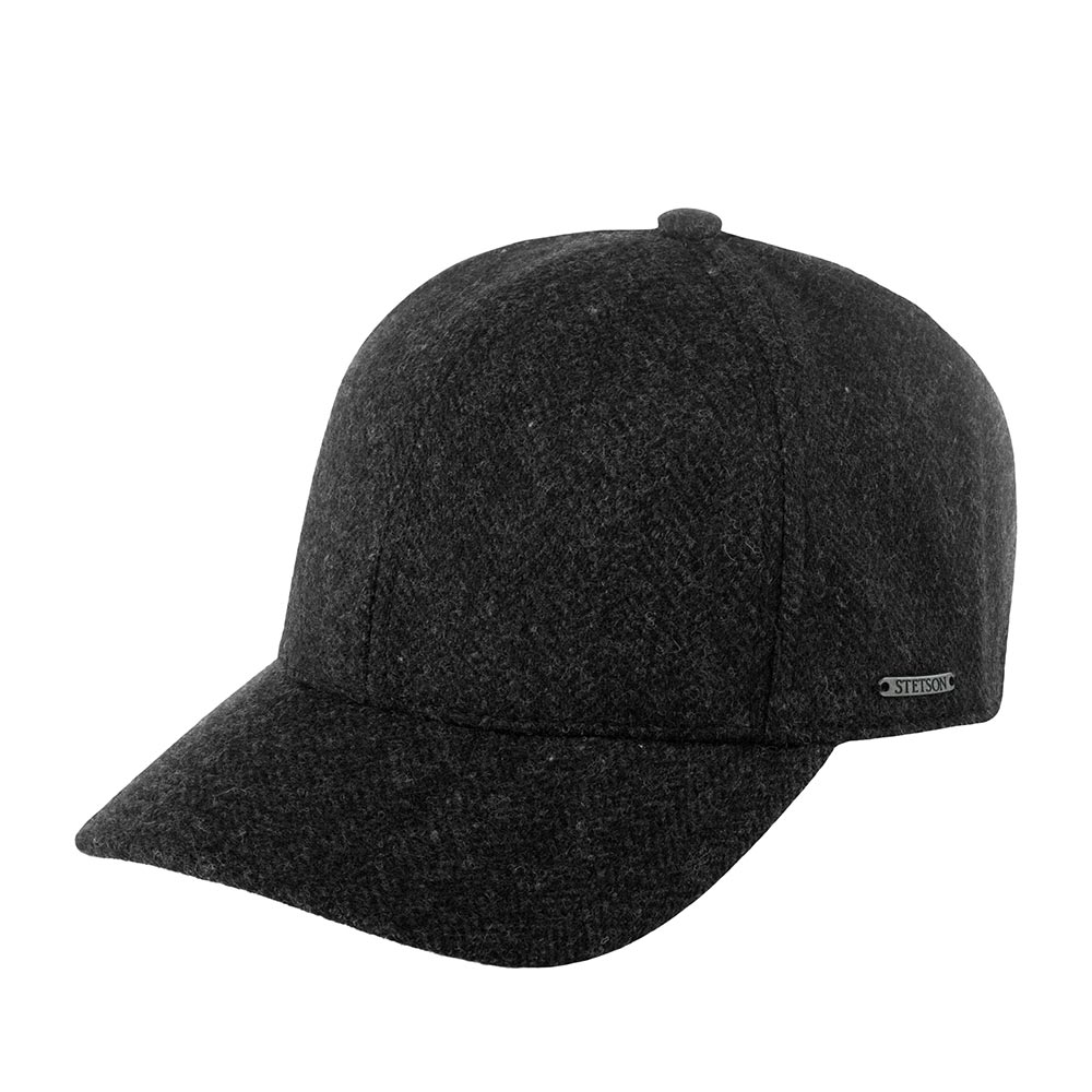 Бейсболка STETSON арт. 7720502 WOOLRICH (черный)