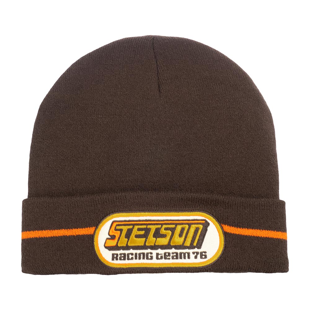 Шапка STETSON арт. 8599109 BEANIE RACING (коричневый)