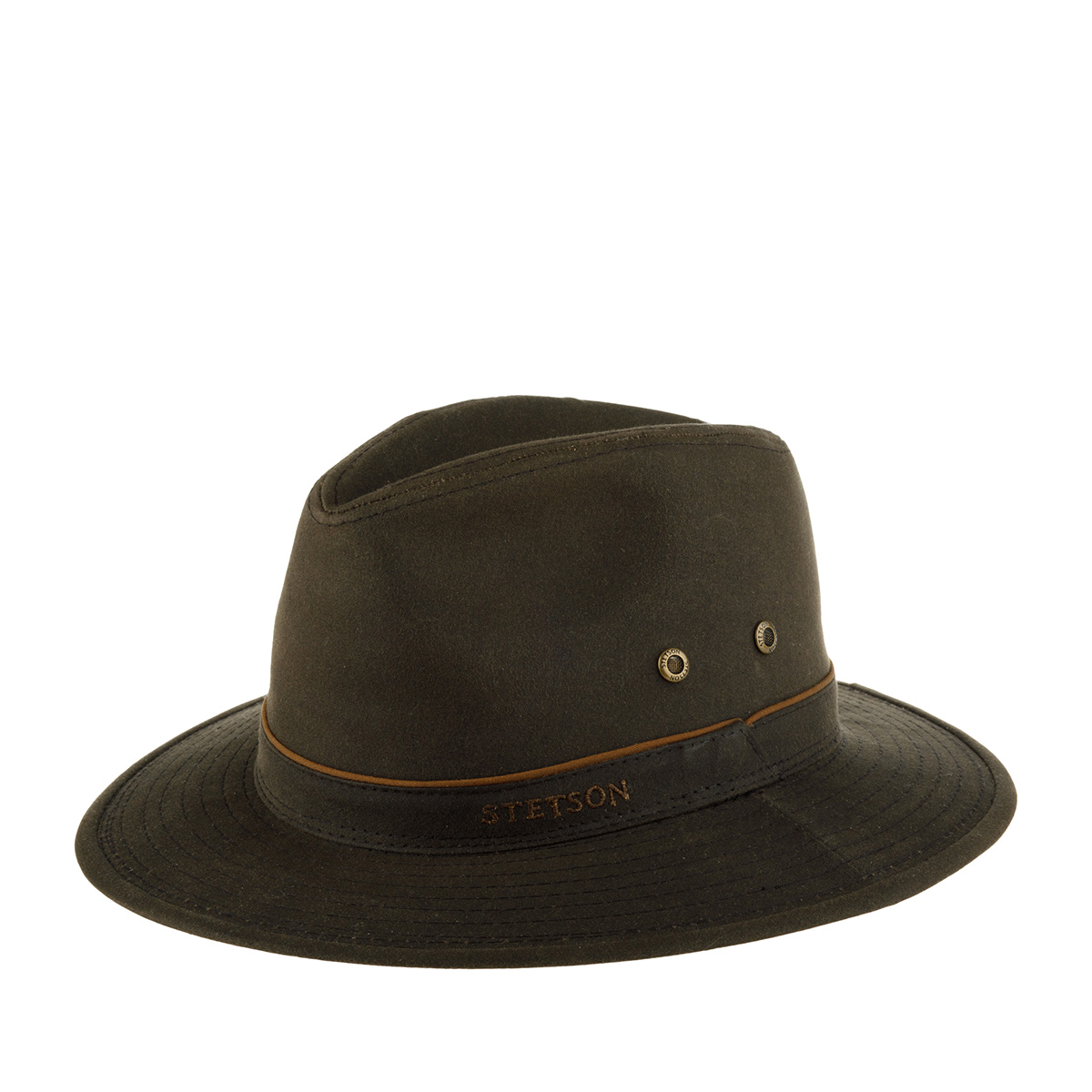 Шляпа STETSON арт. 2541104 TRAVELLER WAXED COTTON (коричневый)