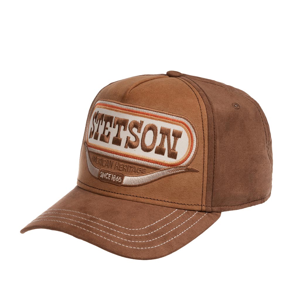 Бейсболка STETSON арт. 7756101 TRUCKER CAP BUFFALO HORN (коричневый)