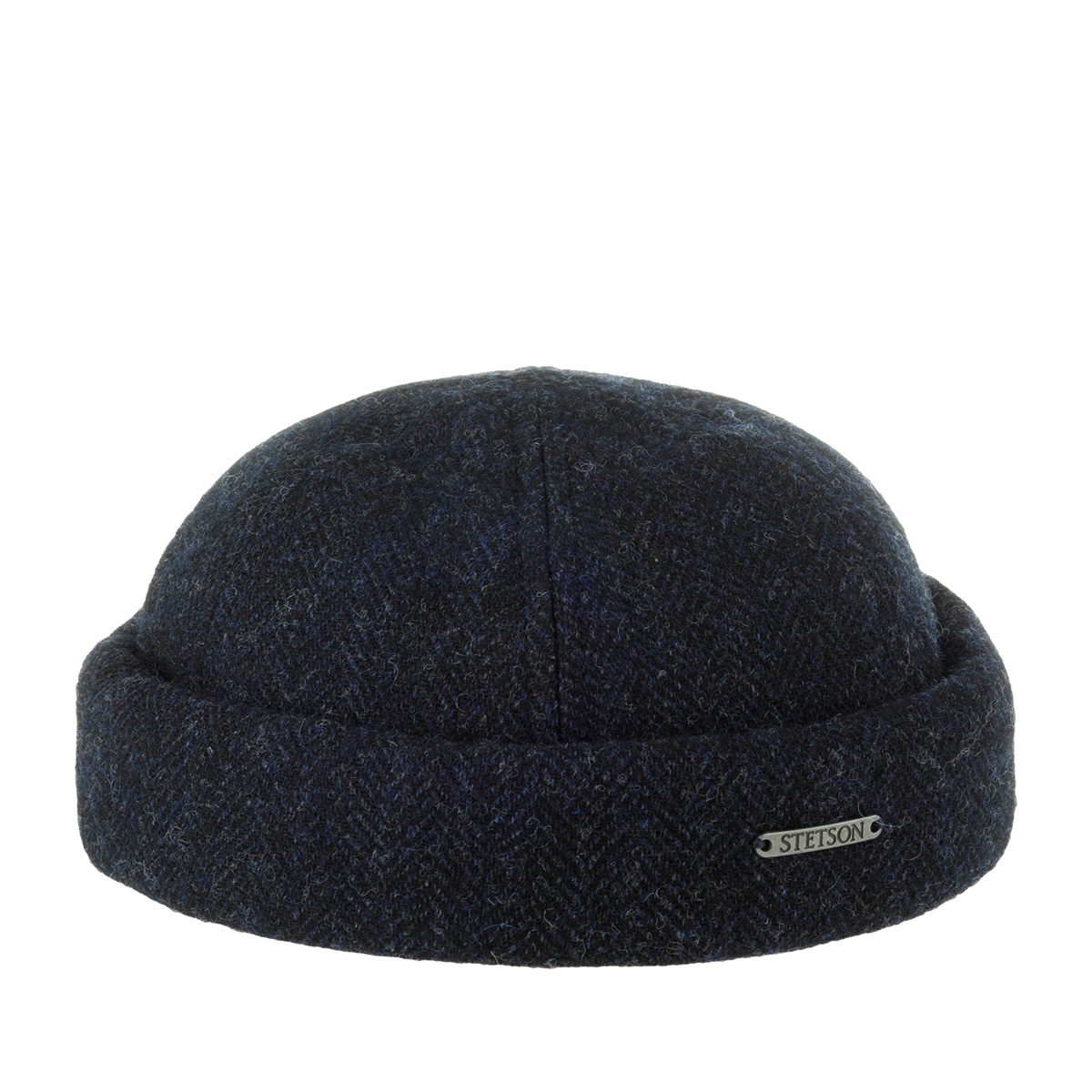 Шапка STETSON арт. 8820502 DOCKER WOOL HERRINGBONE (темно-синий)