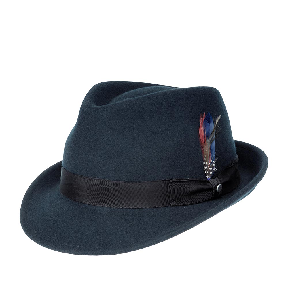Шляпа STETSON арт. 1148101 TRILBY WOOLFELT (синий)