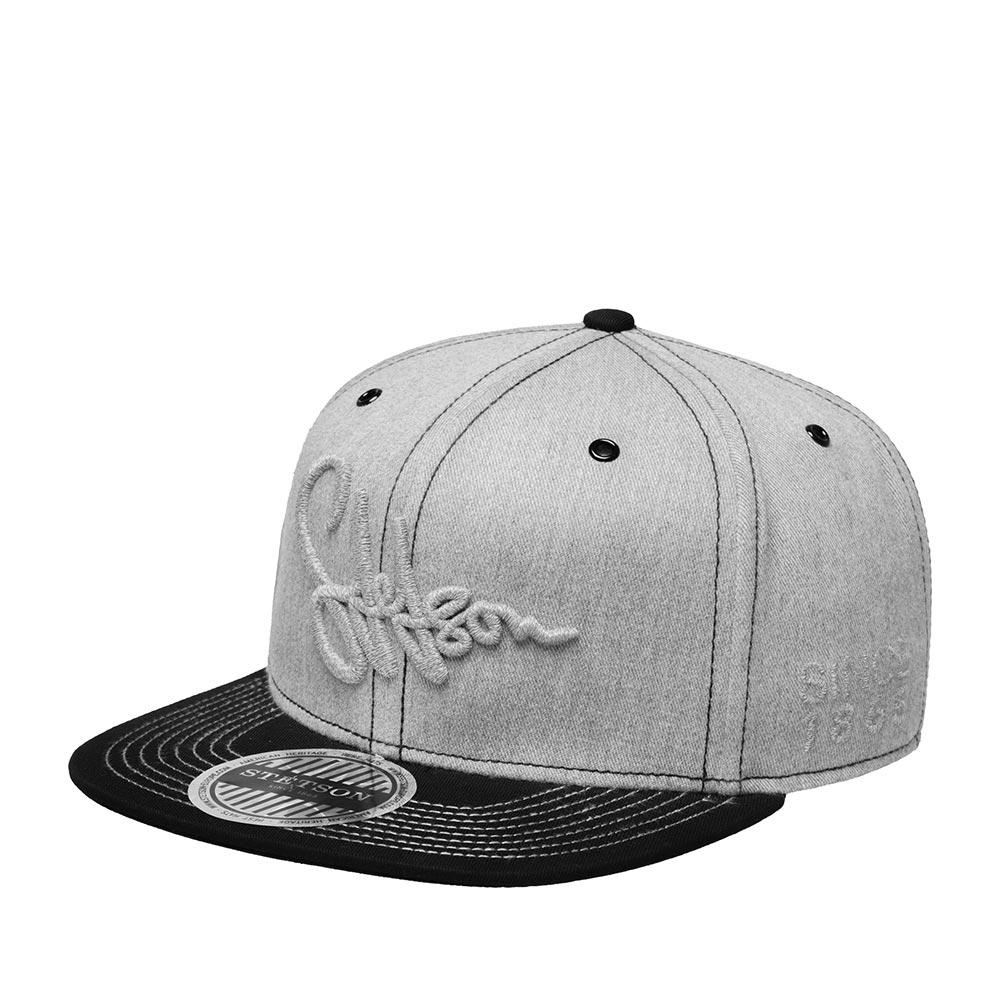 Бейсболка STETSON арт. 7781120 BASEBALL CAP COTTON (серый)