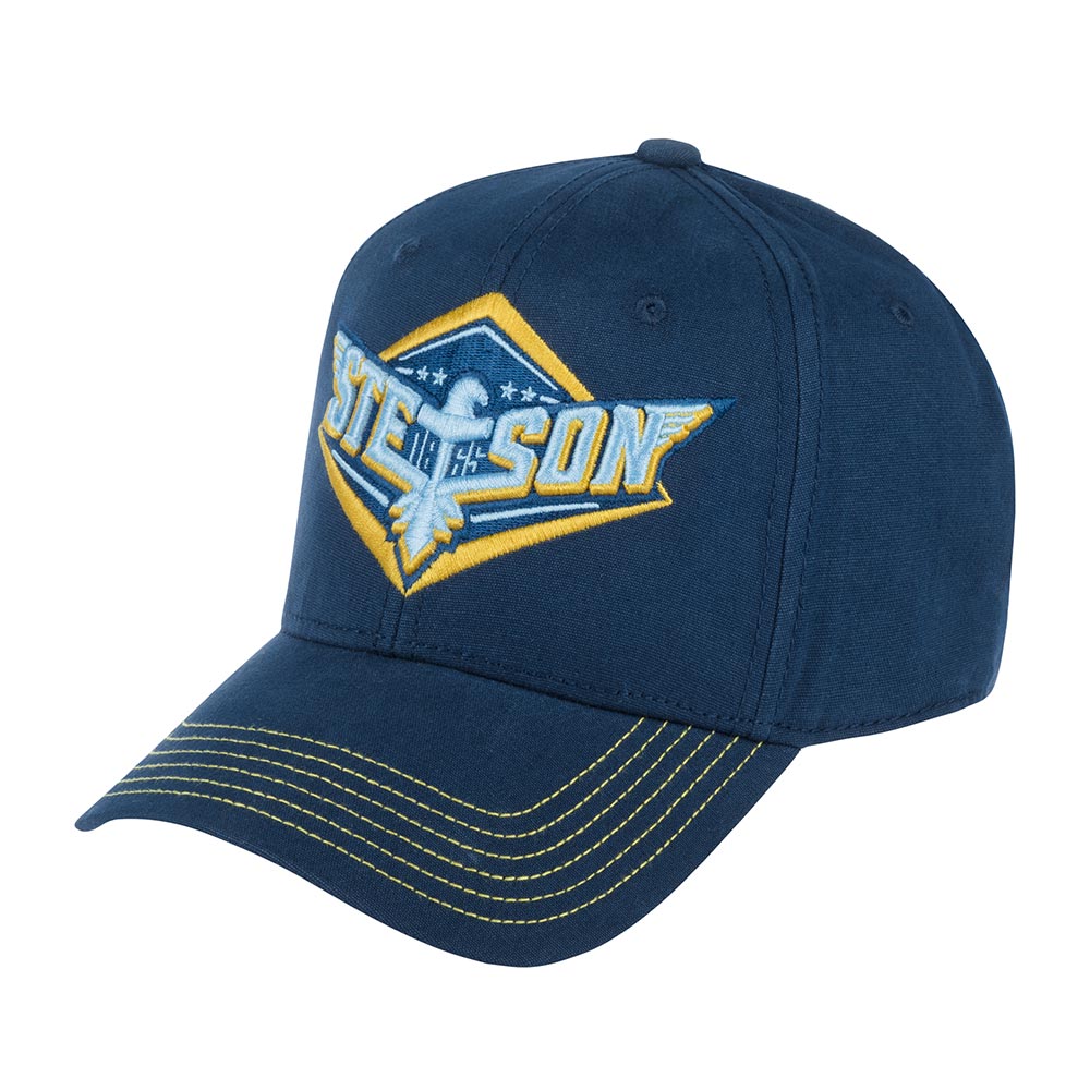 Бейсболка STETSON арт. 7721109 BASEBALL CAP EAGLE (темно-синий)